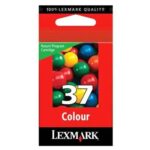 ΜΕΛΑΝΙ LEXMARK 37 COLOR