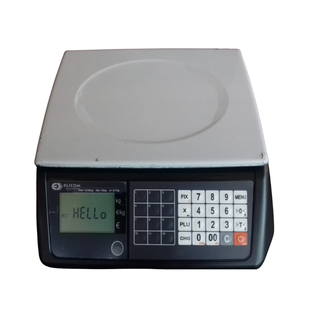 Elicom 30Kgr με μικρό τάσι Elicom 30Kgr με μικρό τάσι - Image 1