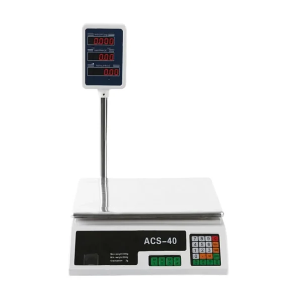 Ηλεκτρονικός ζυγός ACS-40 Με πύργο