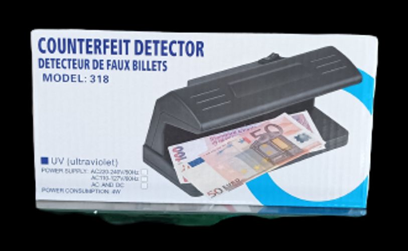 Ανιχνευτής πλαστών χαρτονομισμάτων 318