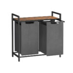 Vasagle 2 Compartment Laundry Basket 2x46Lt (BLH201G01) (VASBLH201G01) - SCAX