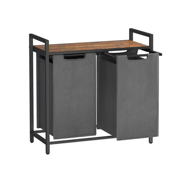 Vasagle 2 Compartment Laundry Basket 2x46Lt (BLH201G01) (VASBLH201G01) - SCAX