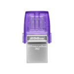 Kingston DataTraveler MicroDuo 3C 256GB USB 3.2 Stick Purple (DTDUO3CG3/256GB) (KINDTDUO3CG3-256GB) - SCAX