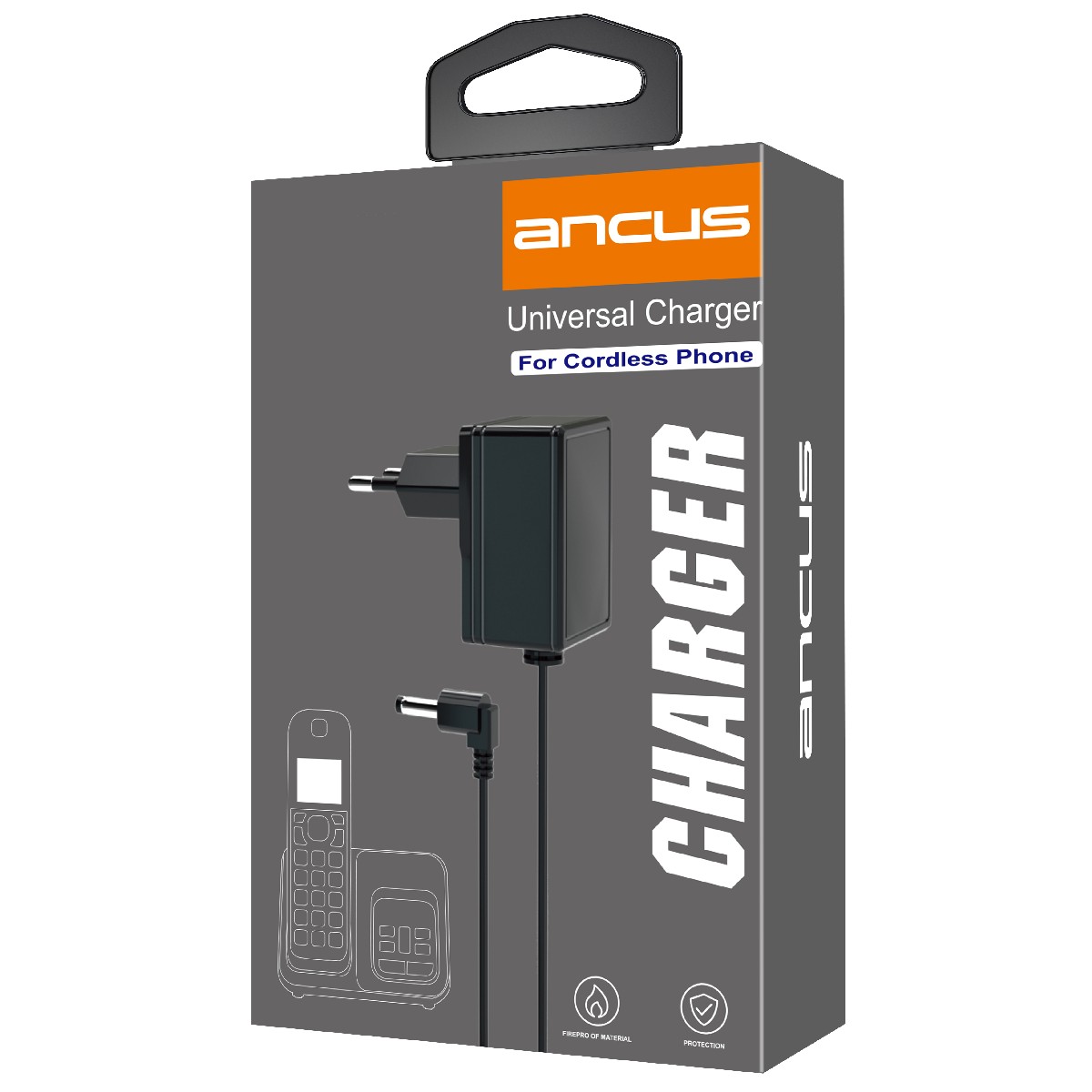 Φορτιστής Ancus Supreme Series 500 mAh για Ασυρμάτα Τηλέφωνα Panasonic