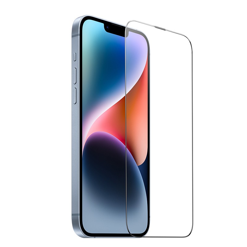 Tempered Glass Hoco A32 Anti Reflective Dustproof 0.33mm για Apple iPhone 14 Plus/ iPhone 13 Pro Max Μαύρο
