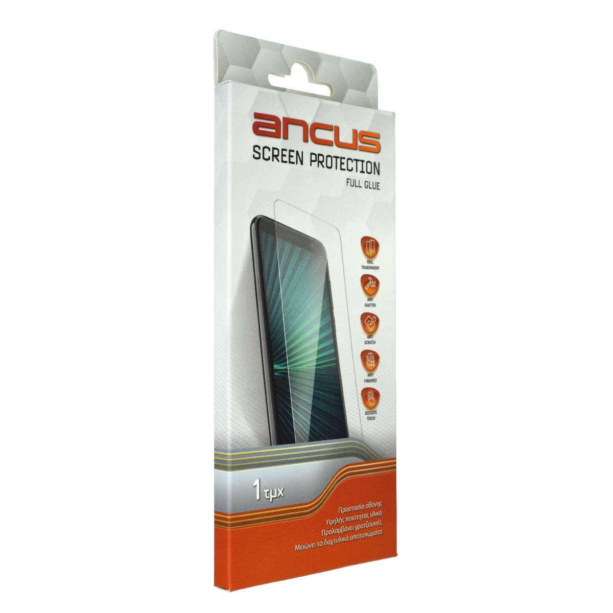 Tempered Glass Ancus 9H 0.33mm για Xiaomi Poco X5 Redmi Note 12 4G Note 12 5G Full Glue
