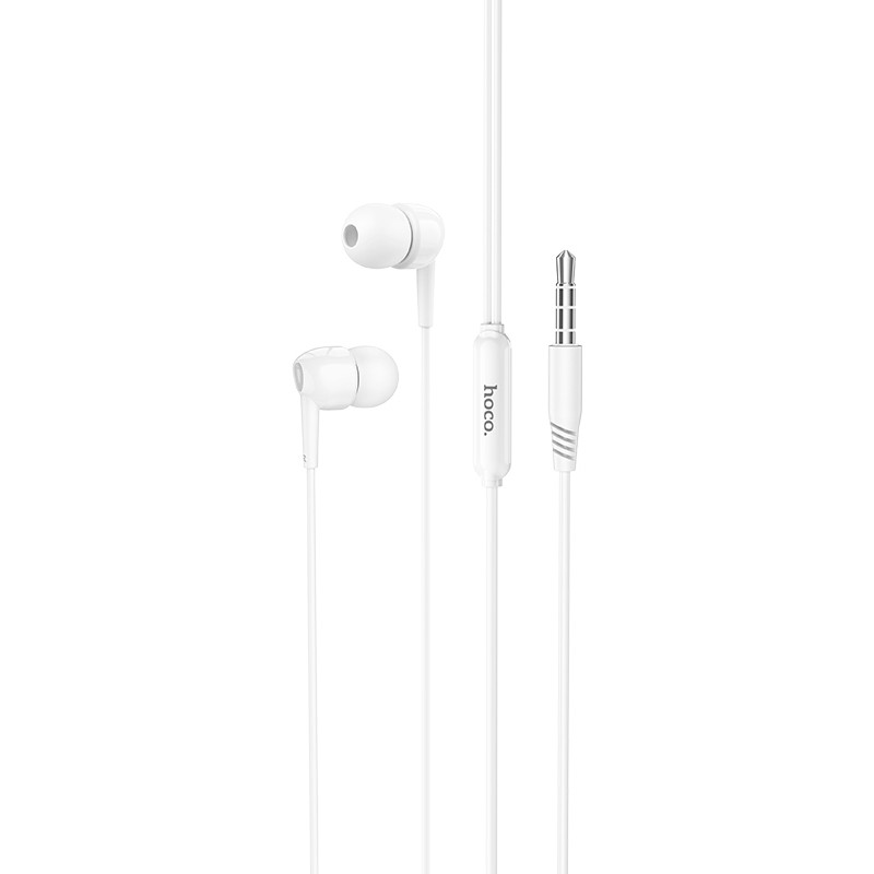 Hands Free Hoco M99 Celestial Universal Earphones Hi-Fi Stereo 3.5mm Λευκό 1.2m
