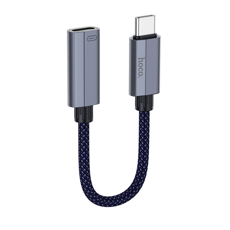 Αντάπτορας Hoco UA29A USB-C σε Lightning 3.0A 15cm Braided Μπλε