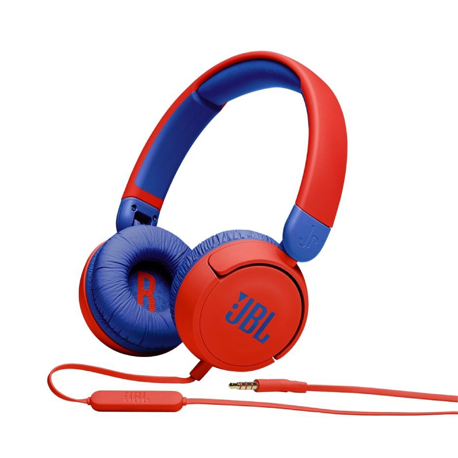Ακουστικά Kids JBL JR310 με Μικρόφωνο 3.5mm 1m Μπλε - Κόκκινο