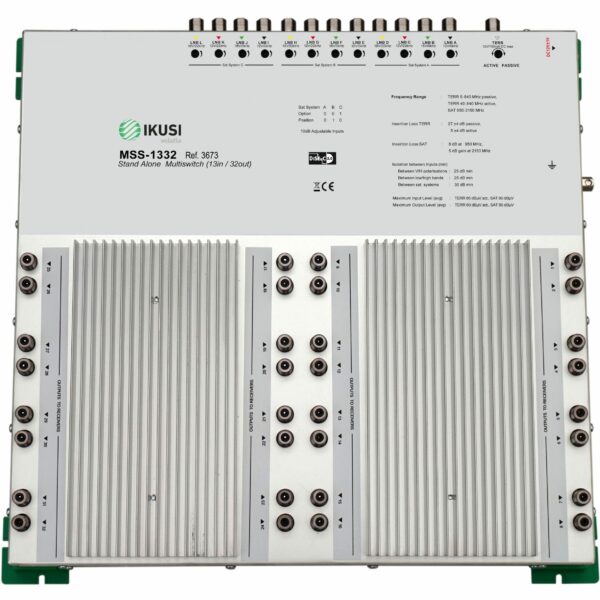 Πολυδιακόπτης IKUSI Standalone 13x12 MTSW MSS-1312 - SCAX