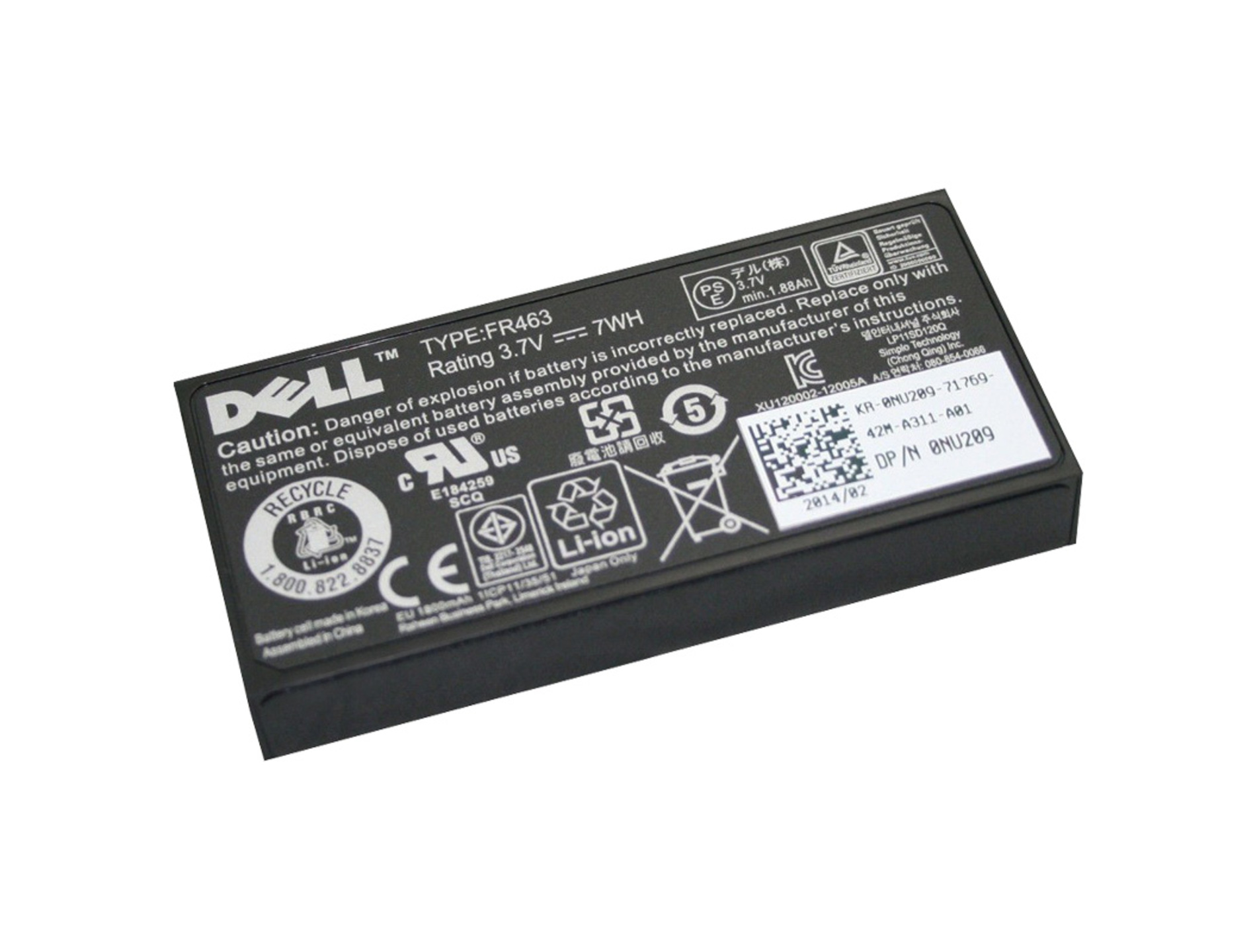0.049.675_raid-battery-NU209-backup-unit-bbu-dell-perc-5-6-H700-series