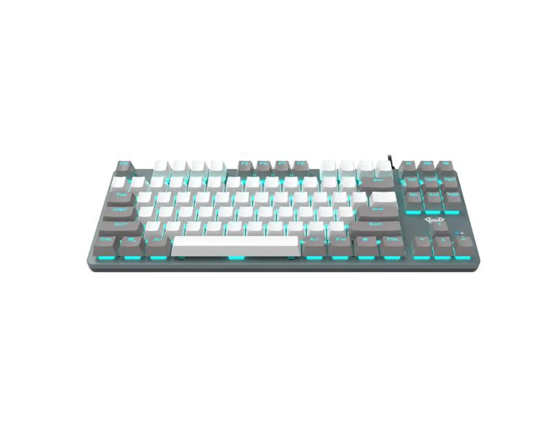 0.503.159_KEYBOARD-AULA-F3287-MECHANICAL-WHITE-GREY-USB-US-GR-NEW