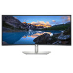 Used Monitor UltraSharp U3421WE Curved/Dell/34”UW-QHD 60Hz/3440x1440/Silver/Black/w/Speakers/DP & 2x - Image 2