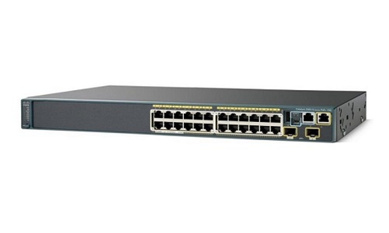 0.073.416-SWITCH-ETH-24P-100MB-2x1GBE-SFP-CISCO-CATALYST-2960S-POE-370W