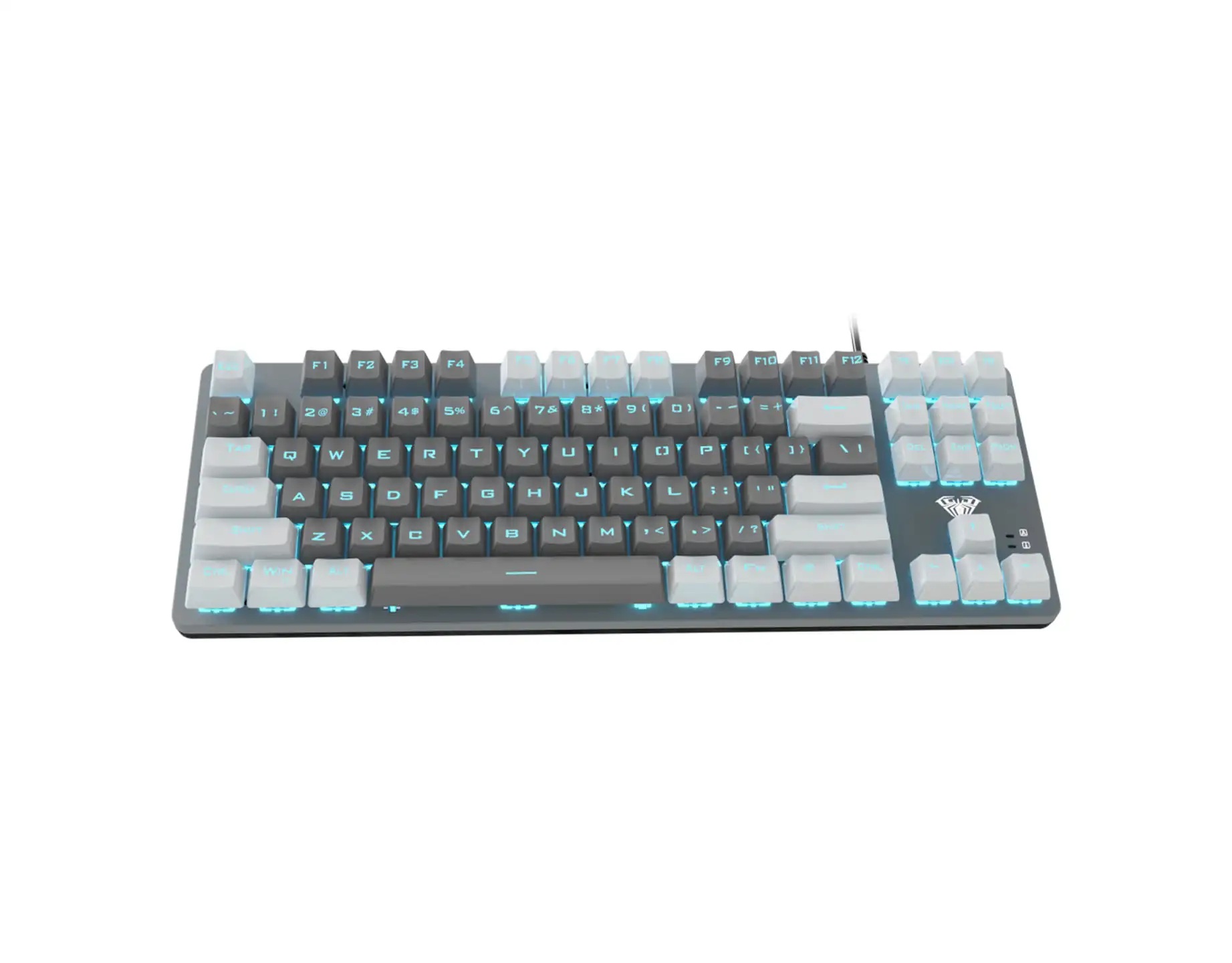 0.503.167_KEYBOARD-AULA-F3287-MECHANICAL-GREY-WHITE-USB-US-GR-NEW