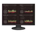 Used Monitor FlexScan EV2455 IPS LED/Eizo/24``FHD/1920x1200/Wide/Black/w/Speakers/D-SUB & DVI-D & DP - Image 2