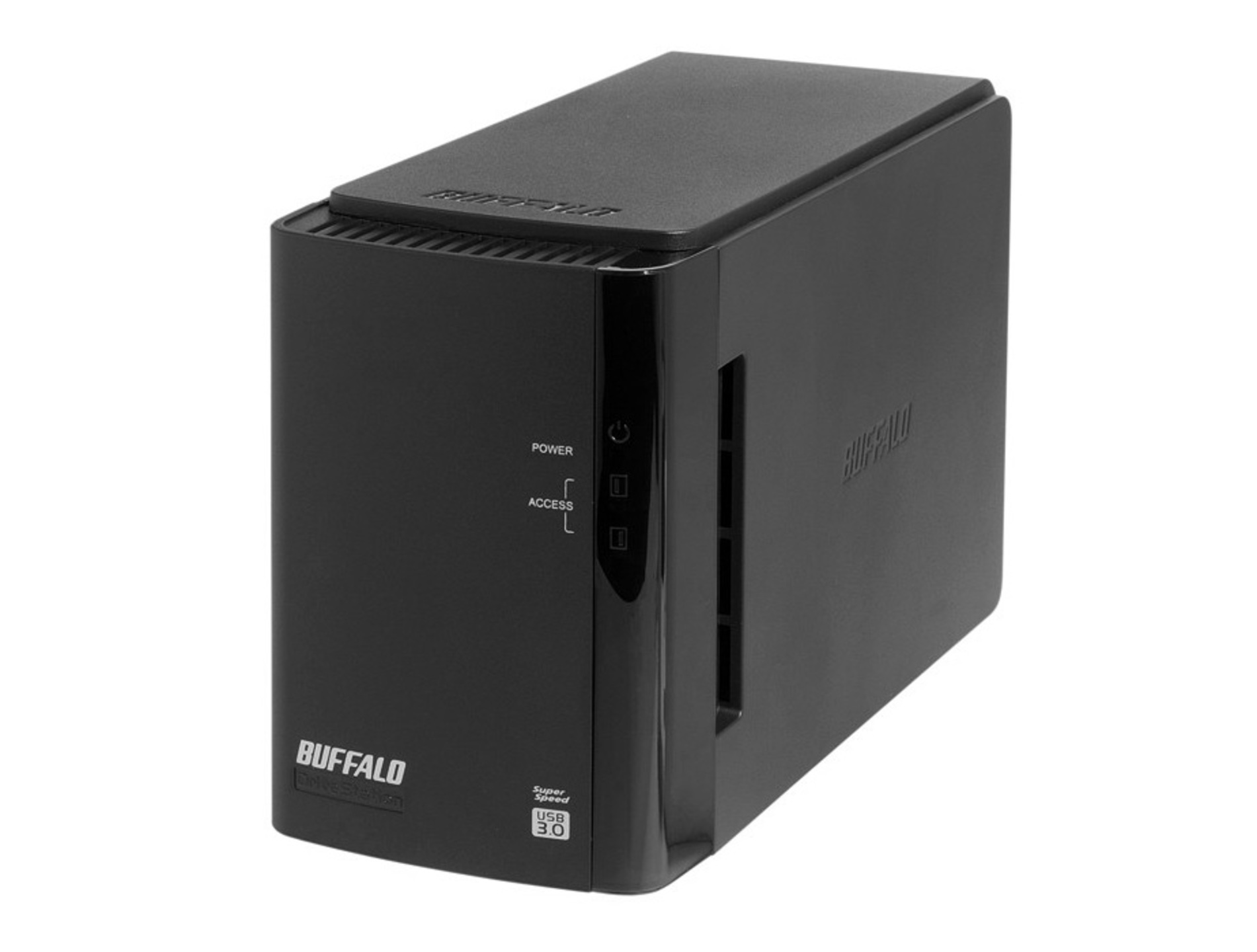 EXTERNAL HDD BUFFALO 2x2TB USB-3.0 W/PSU Refurbished