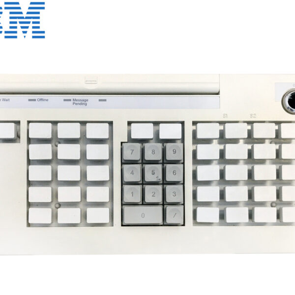 POS KEYBOARD IBM M7-1 WHITE RS485  WITH MSR Refurbished