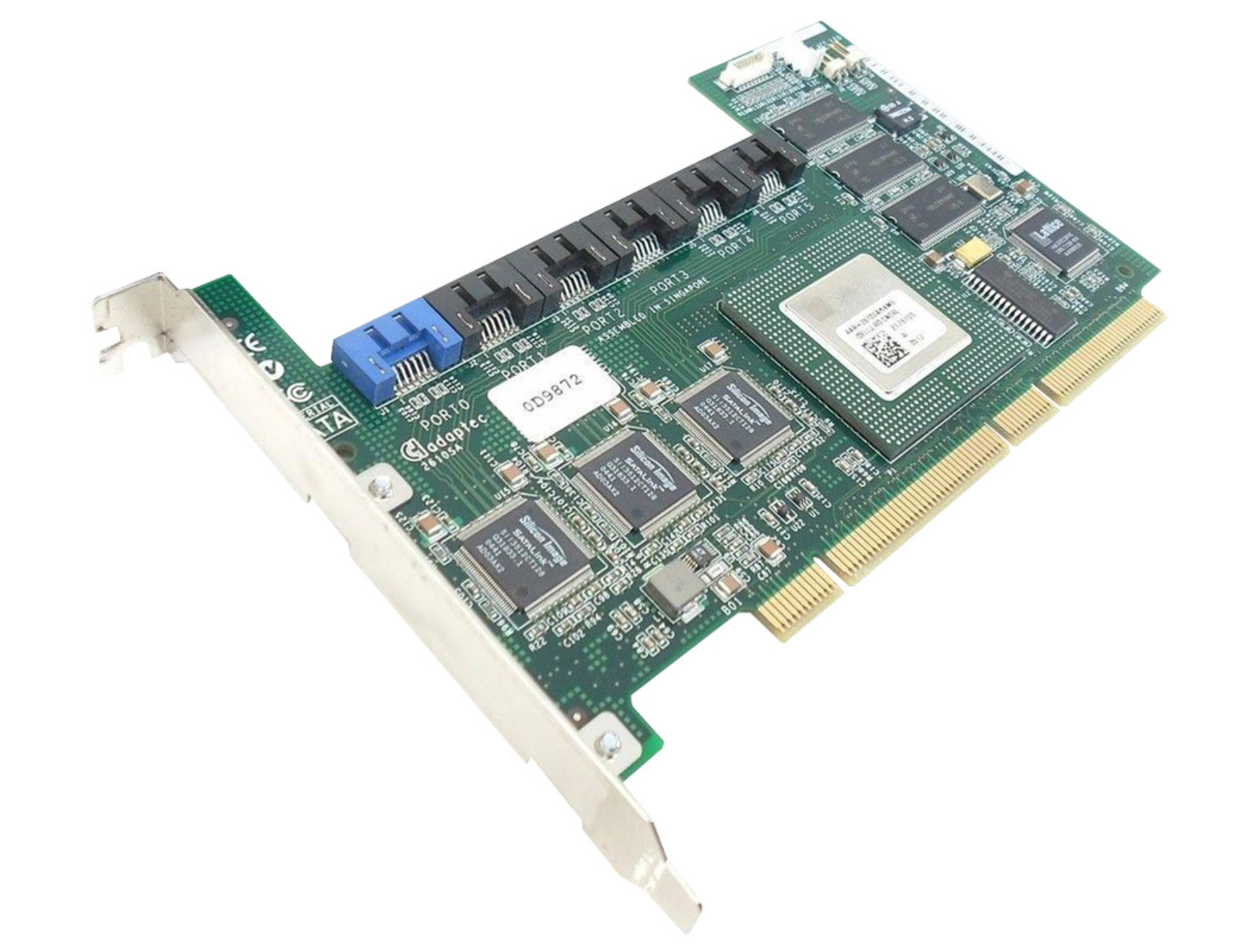 RAID CONTROLLER DELL 64MB 6xSATA PCI - D9872 Refurbished
