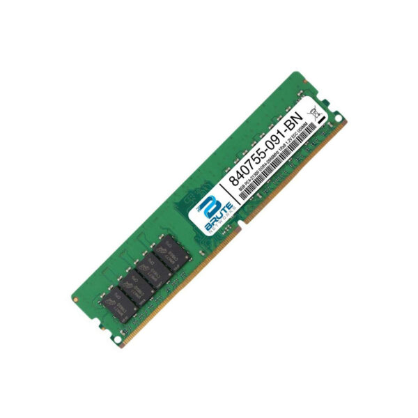 8GB HP PC4-21300V DDR4-2666 1Rx8 CL19 ECC RDIMM 1.2V Refurbished