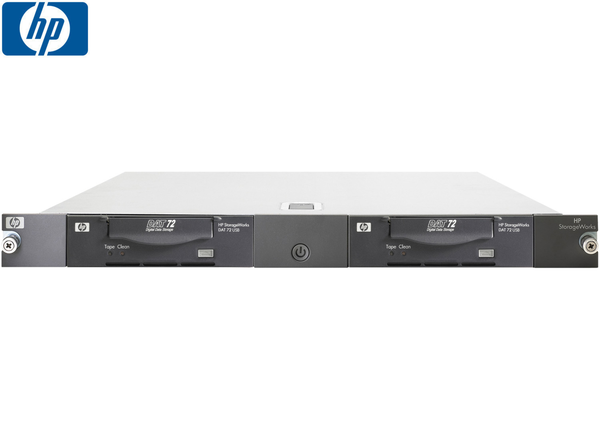 TAPE DRIVE ENC 1U HP STORAGEWORKS WITH 2x DAT 72GB USB Refurbished