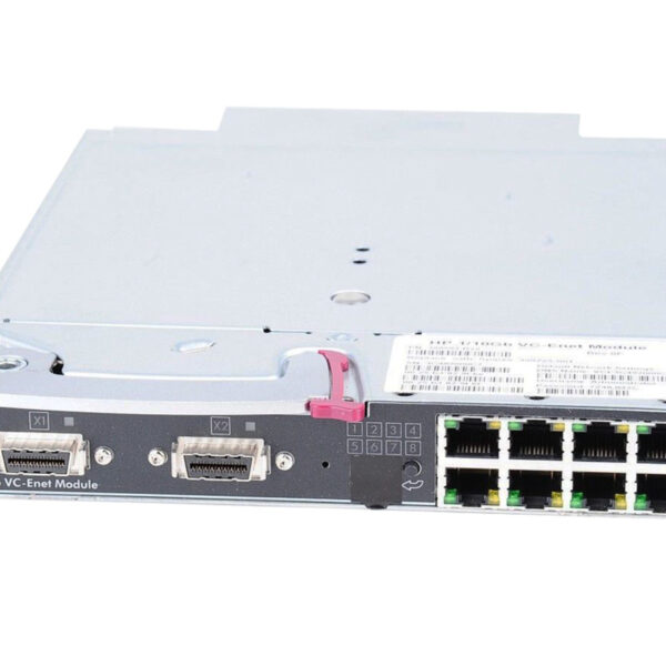 BLADE SWITCH ETH HP VC 1/10GB 8x1GB RJ-45 2x10GB CX4 Refurbished