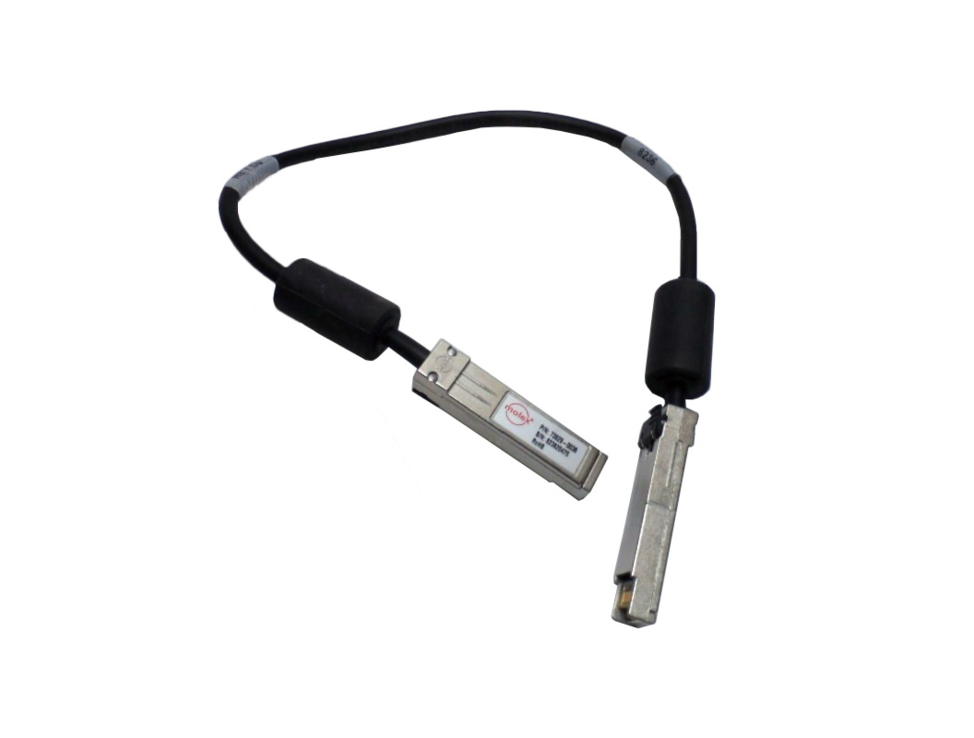 NETAPP MOLEX FIBER CHANNEL CABLE SFP TO SFP - 73929-0036 Refurbished