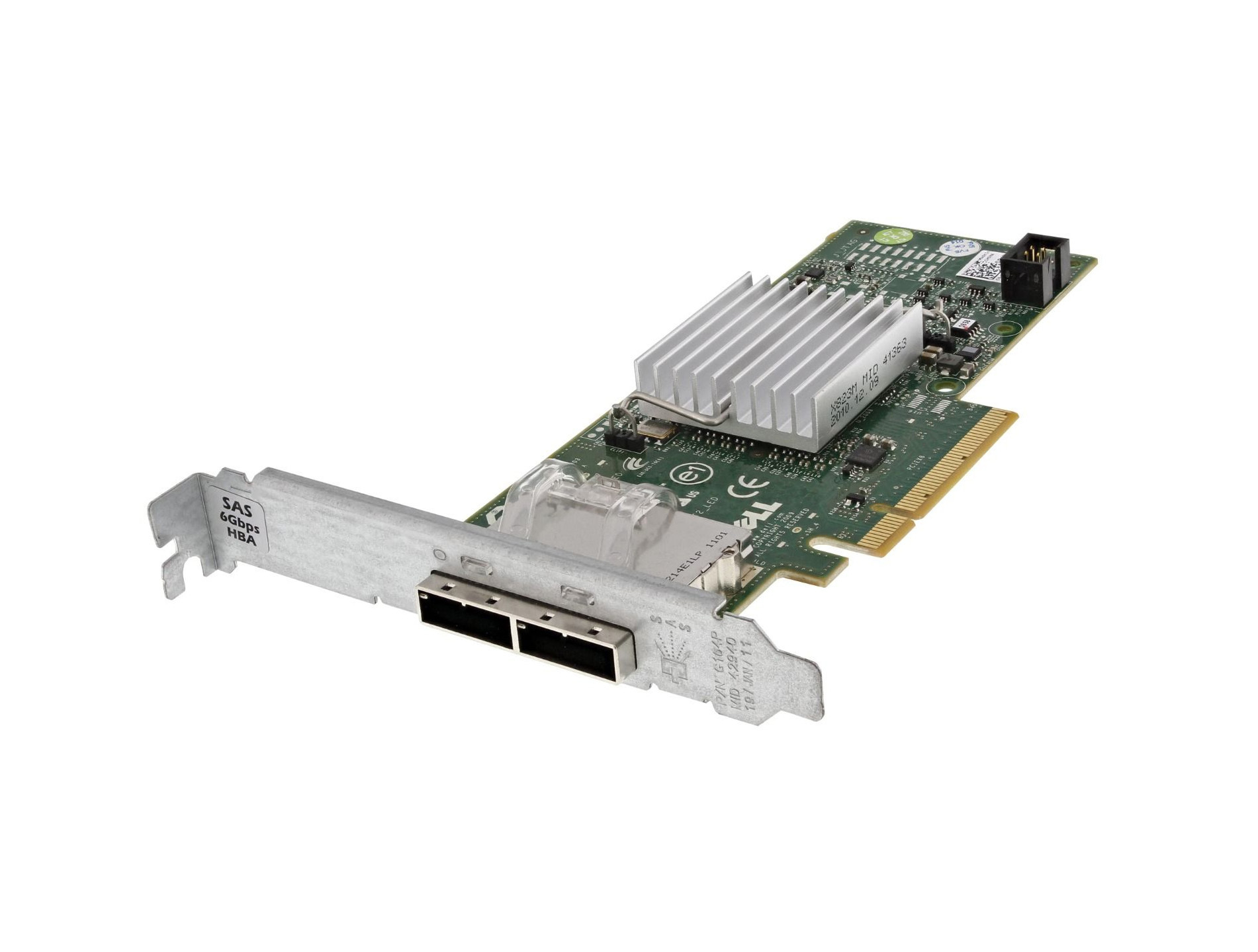 HBA DELL SAS 6/E CONTROLLER 6GB/s PCI-E DUAL PORT Refurbished
