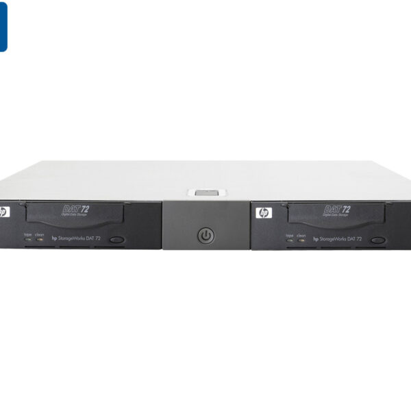 TAPE DRIVE ENC 1U HP STORAGEWORKS WITH 2x DAT 72GB SCSI Refurbished