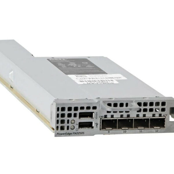DELL HWGX7 FN2210S 4-PORT COMBO FC/ETHERNET I/O MODULE Refurbished