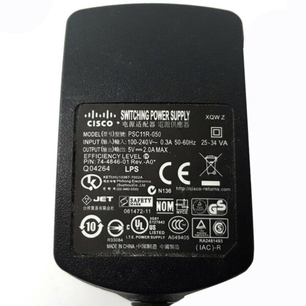AC ADAPTER CISCO 5V/2.0A Refurbished