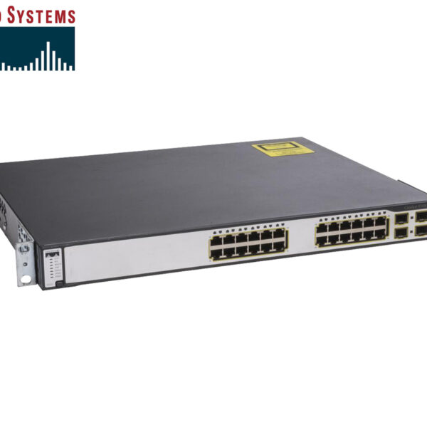 SWITCH ETH 24P 1GBE 4x1GBE SFP CISCO CATALYST 3750G Refurbished