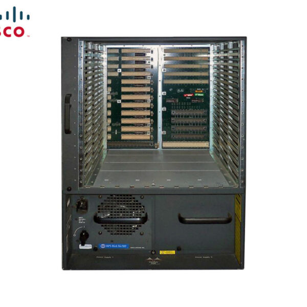 CISCO 7600 SERIES 13-SLOT CHASSIS WITH FAN MODULE & 2PSU DC Refurbished