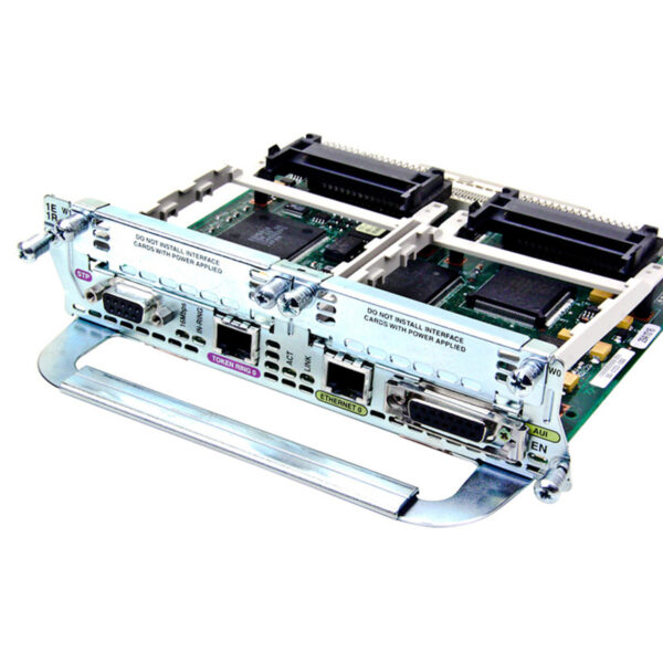 1-PORT ETH 1-PORT TOKEN RING 2x WAN CARD SLOT NET.MOD. Refurbished