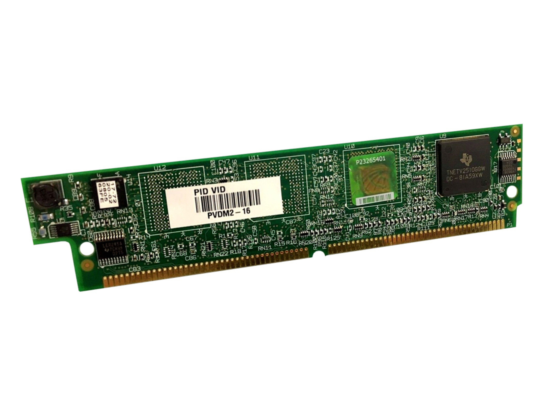 MODULE CISCO PVDM2-16 CHANNEL PACKET/VOICE/FAX DSP Refurbished