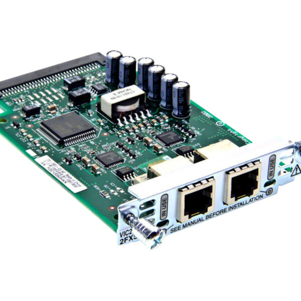 CISCO MODULE VIC2-2FXS VOICE INTERFACE CARD Refurbished