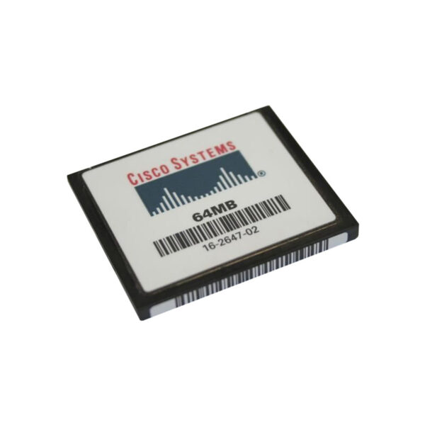 FLASH CARD CISCO MEM2800-64CF= 64MB CF FOR 2801 Refurbished
