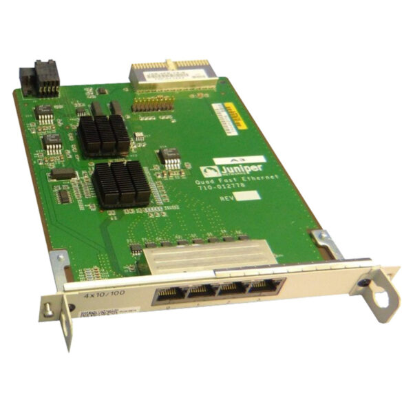 MODULE JUNIPER  NETSCREEN JXE-4FE-TX-S 4-PORT 10/1000 Refurbished