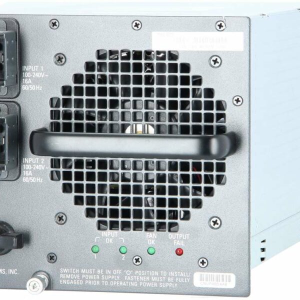 POWER SUPPLY NET CISCO CATALYST 6500 6000W - 341-0092-04 Refurbished