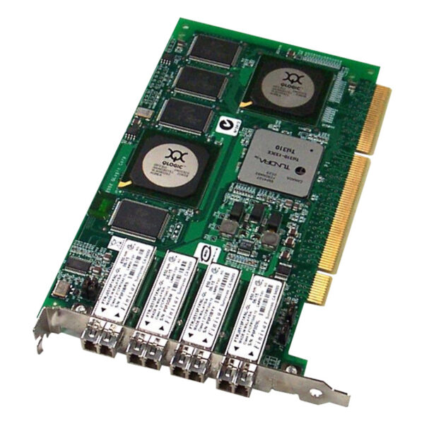 FIBER QLOGIC QLA2344 4PORT PCI-X Refurbished