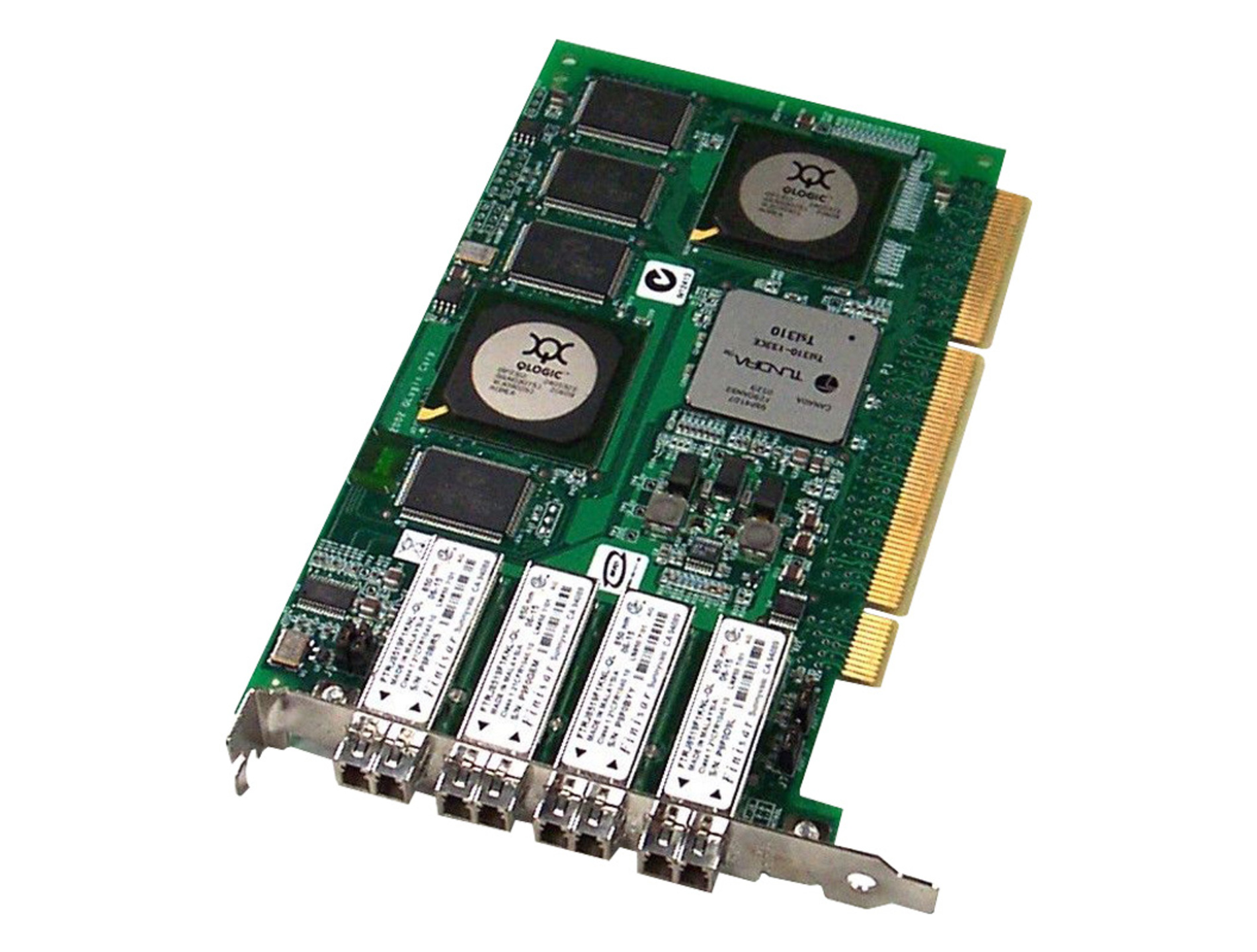 FIBER QLOGIC QLA2344 4PORT PCI-X Refurbished