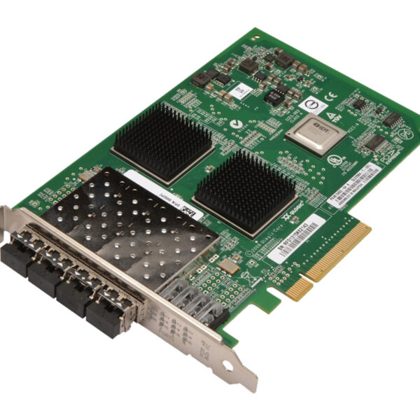 HBA FC 8GB QLOGIC QLE2564 FIBER CHANNEL QUAD PORT PCI-E FP Refurbished