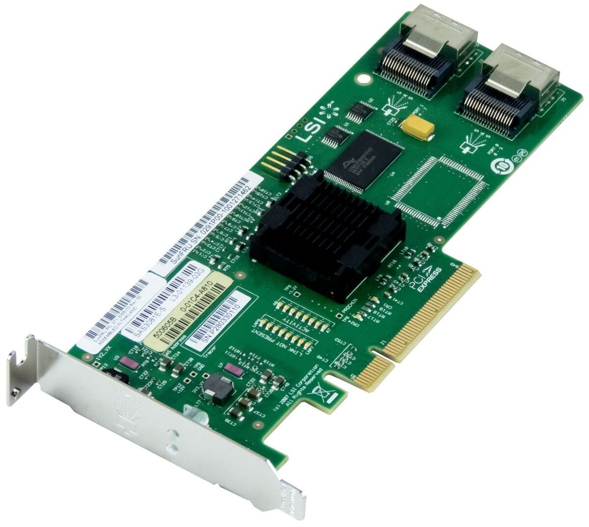 RAID CONTROLLER SUN LSI SAS3081E-S 8 PORT PCI-E Refurbished