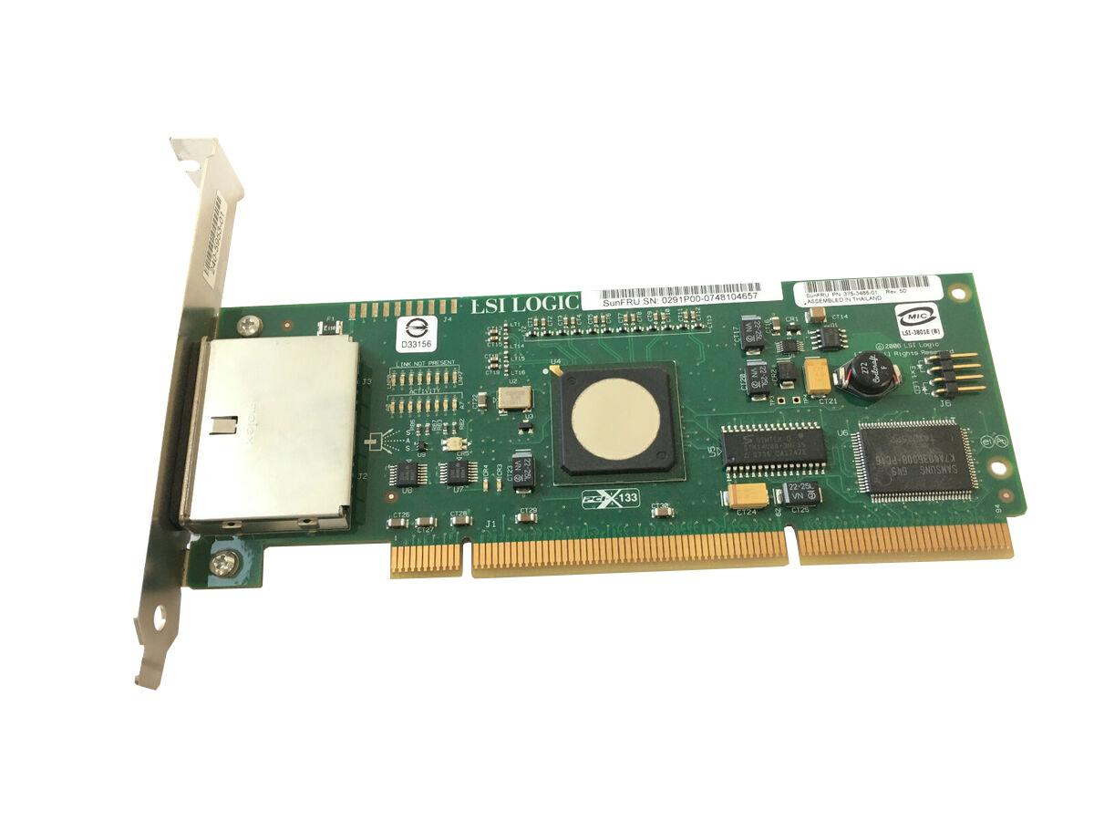 RAID CONTROLLER SUN LSI SAS3801XL-S 8 PORT PCI-X LP Refurbished