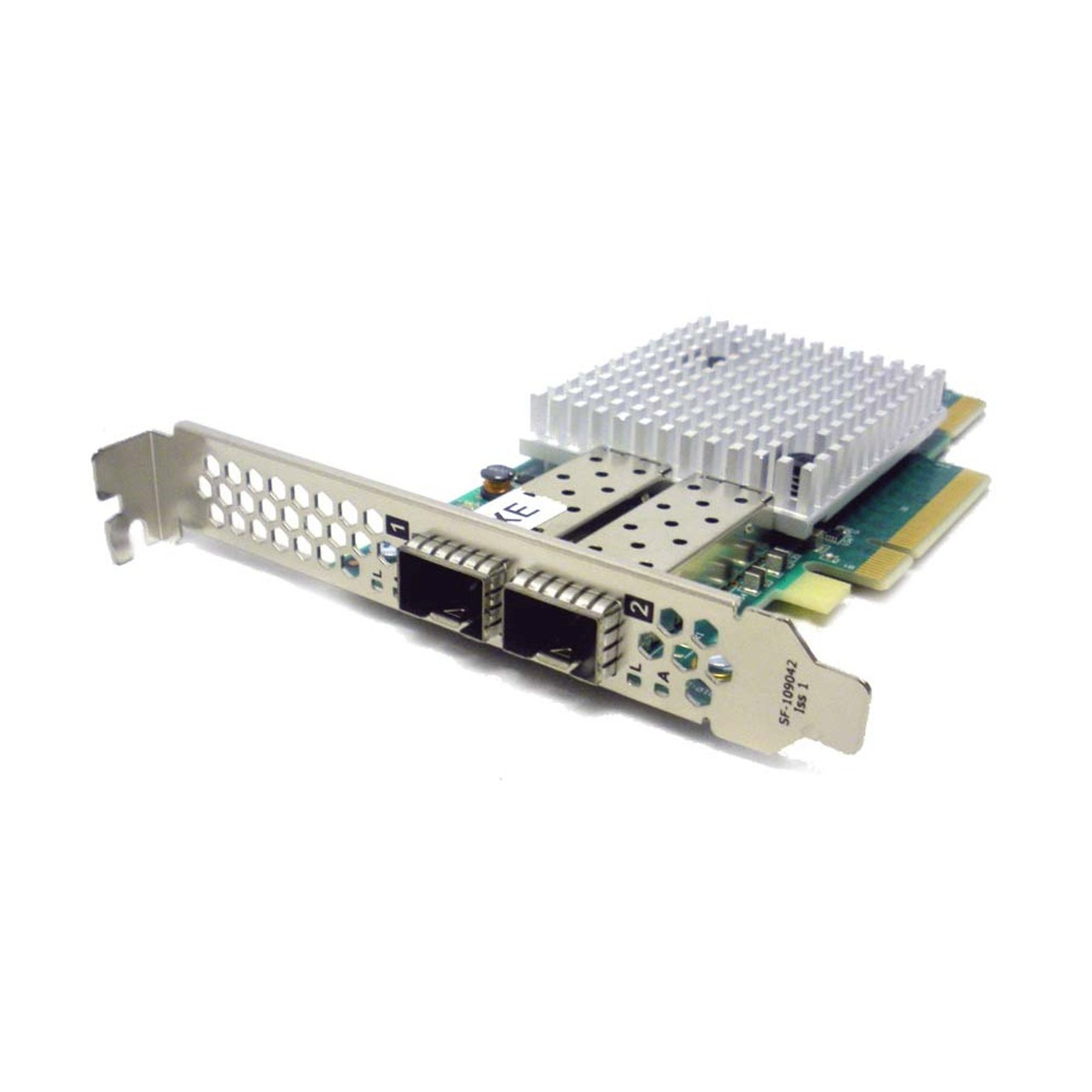 NIC SRV 10GB SFP+ SOLARFLARE SF432 DUAL PORT PCI-E LP Refurbished NIC SRV 10GB SFP+ SOLARFLARE SF432 DUAL PORT PCI-E LP Refurbished