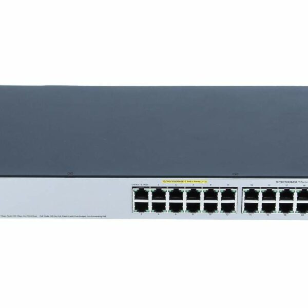 SWITCH ETH 24P 1GBE 2x1GBE SFP HP 1920S-24G POE 185W JL384A Refurbished