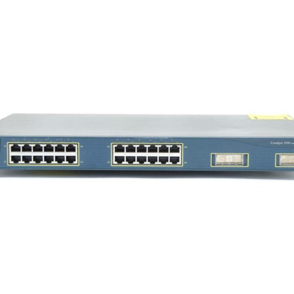 SWITCH ETH 24P 100MB 2x1GB GBIC CISCO CAT C3524 INLINE POWER Refurbished