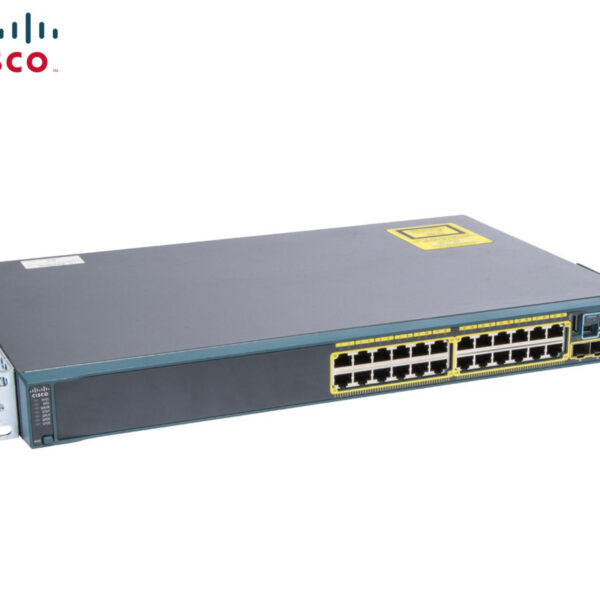 SWITCH ETH 24P 1GB & 4x1GB SFP CISCO C2960S STACKABLE Refurbished