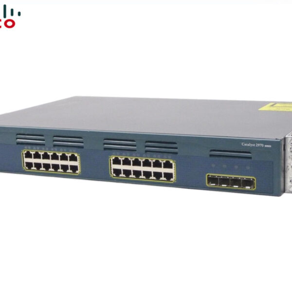 SWITCH ETH 24P 1GBE & 4xSFP CISCO CATALYST 2970 Refurbished