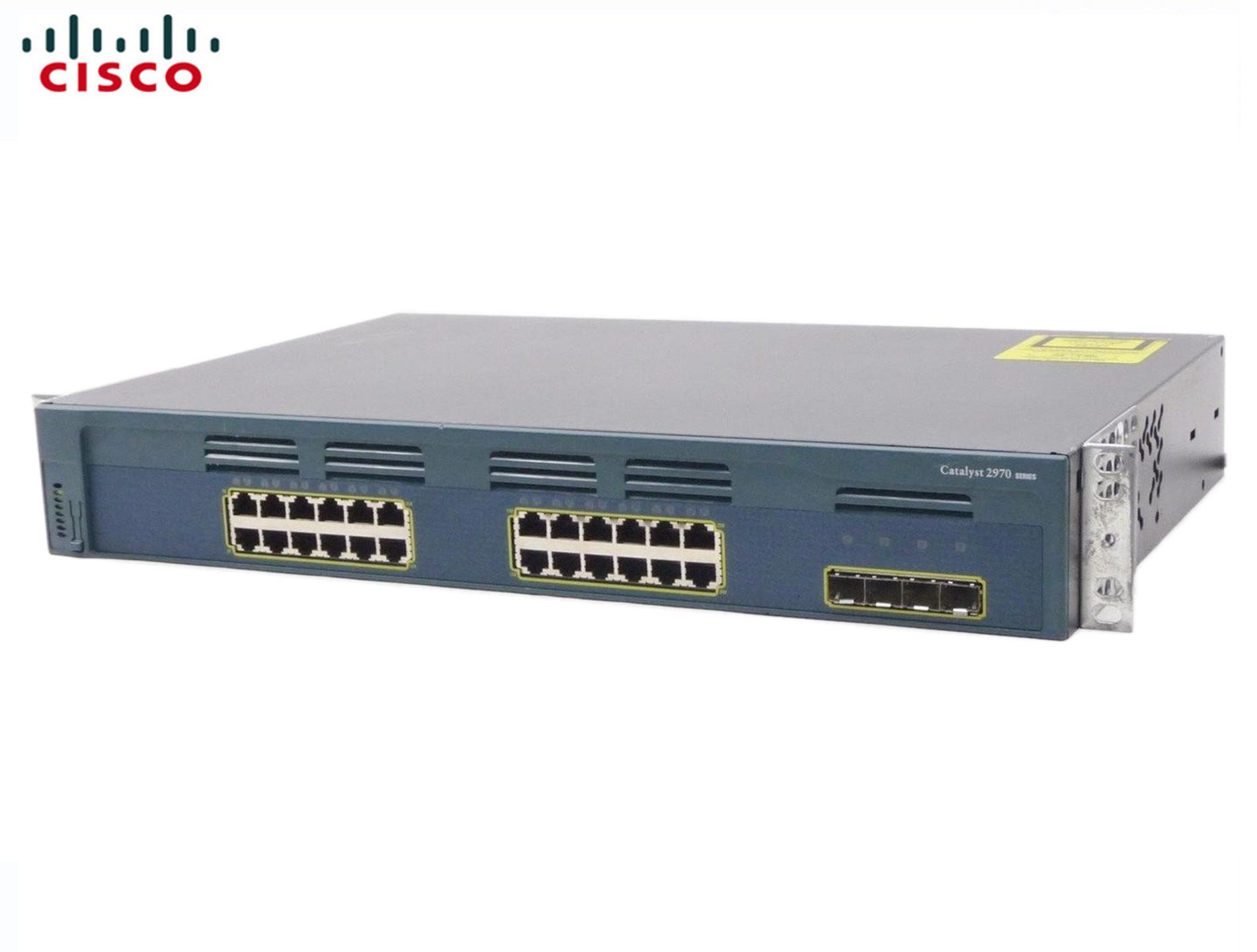 SWITCH ETH 24P 1GBE & 4xSFP CISCO CATALYST 2970 Refurbished